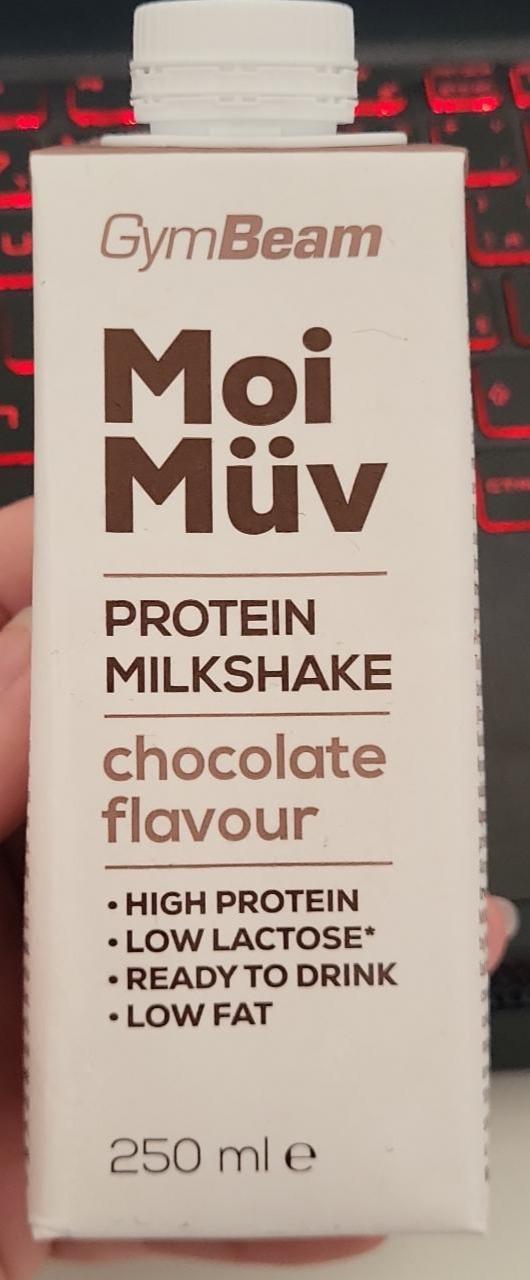 Fotografie - Moi Müv Protein Milkshake chocolate flavoured GymBeam