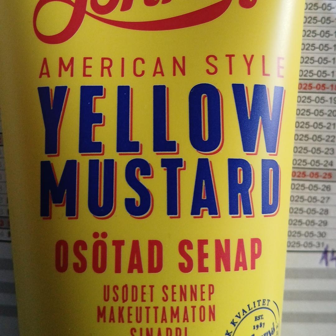 Fotografie - American style yellow mustard Johnny's