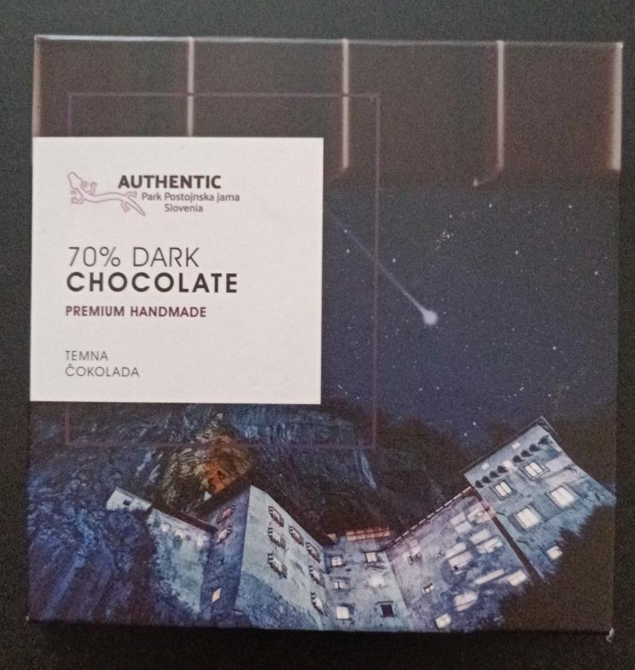 Fotografie - 70% Dark Chocolate Premium Hanmade Authentic