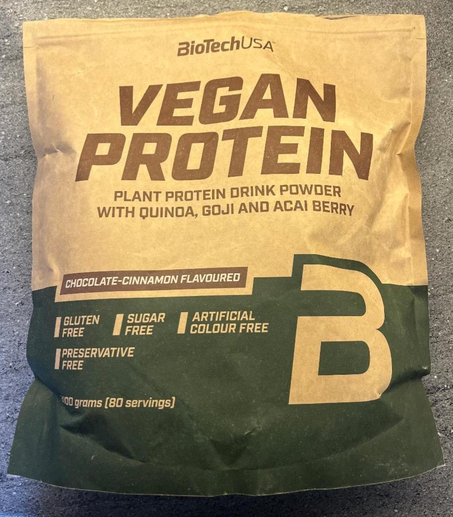 Fotografie - Vegan Protein BioTechUSA čokoláda škorica