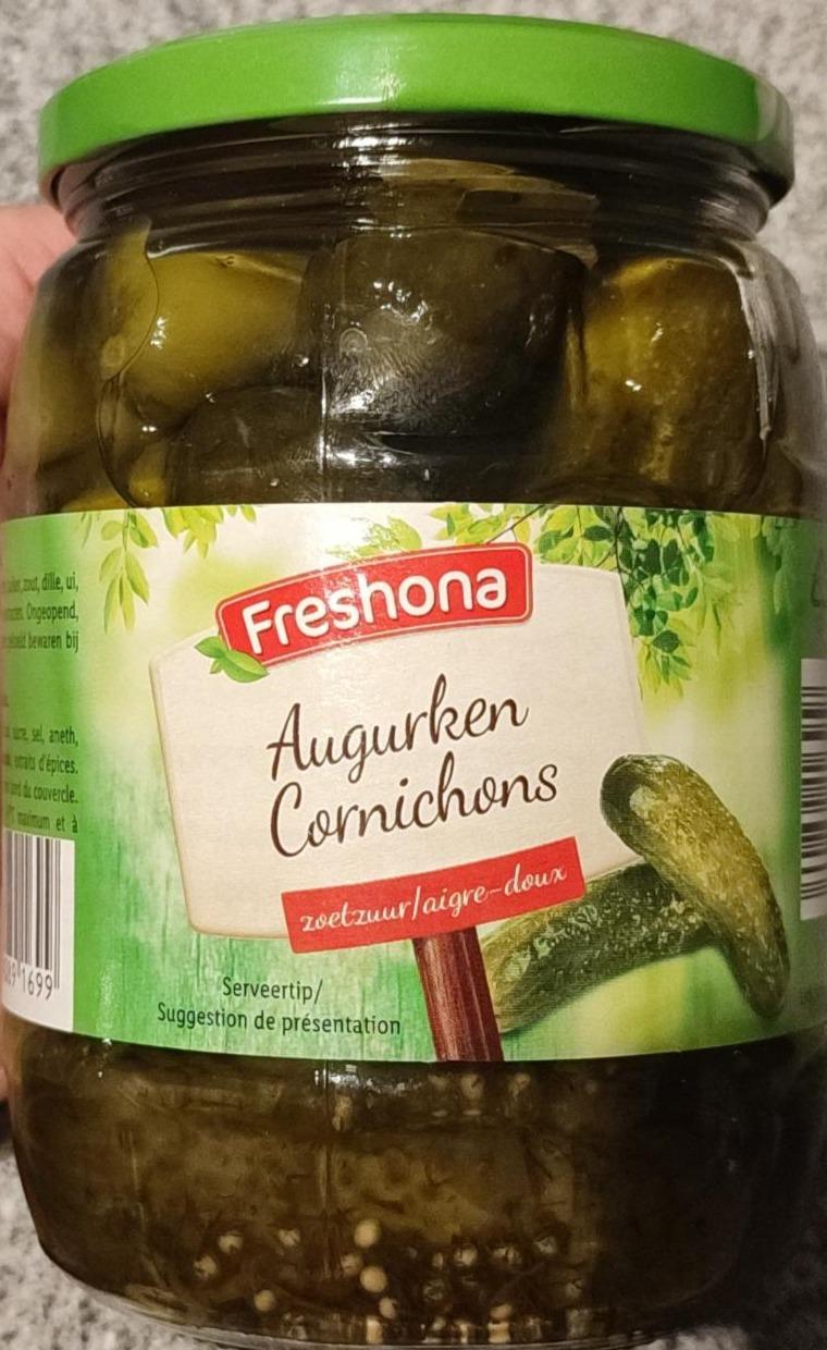 Fotografie - Pickled Cornichons Freshona kyslé uhorky