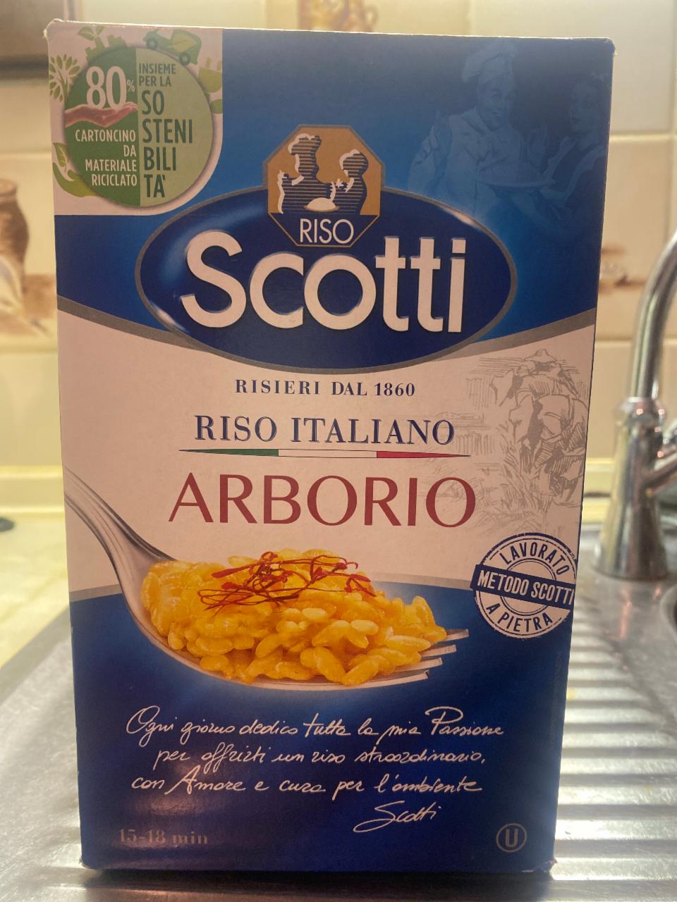 Fotografie - Arborio Rice for Risotto Riso Scotti