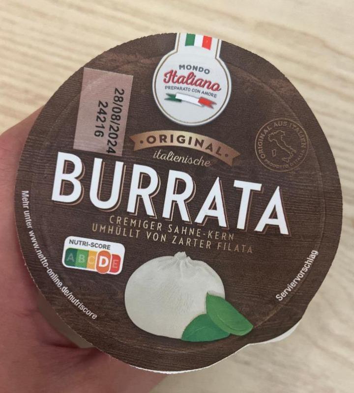 Fotografie - Burrata Mondo Italiano