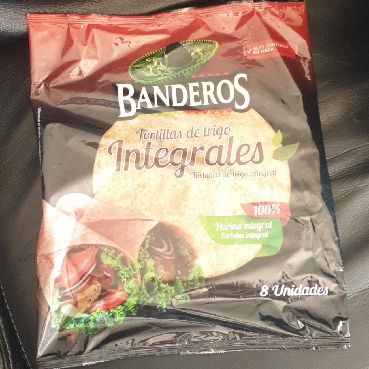 Fotografie - Tortillas de trigo integrales Banderos