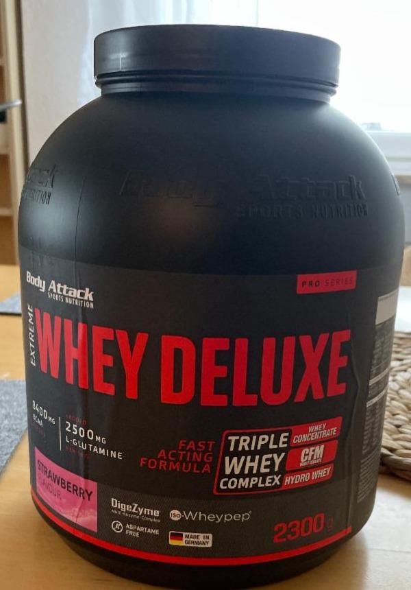 Fotografie - Extreme Whey Deluxe Strawberry Body Attack