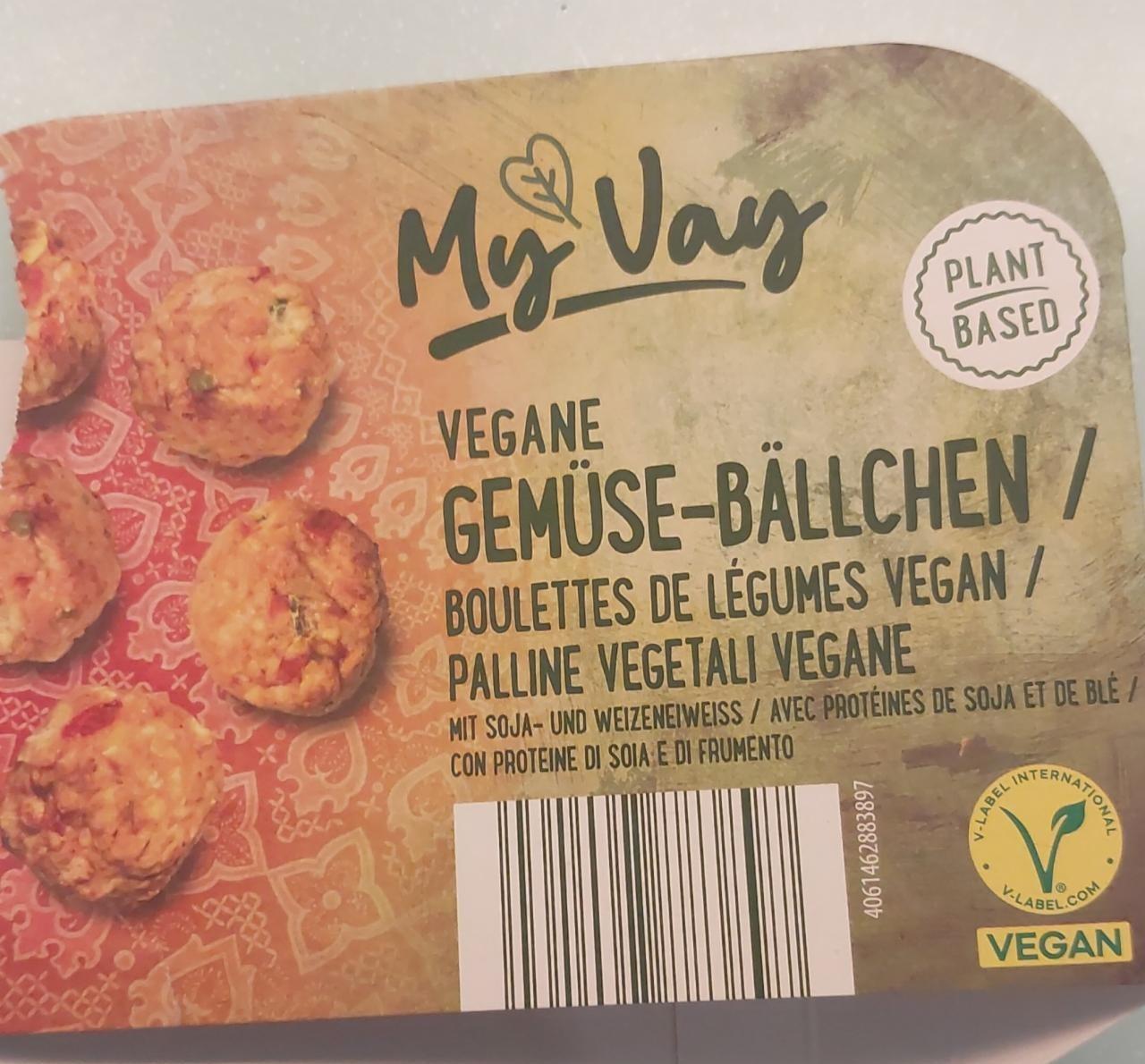 Fotografie - Vegane Gemüse-Bällchen My Vay