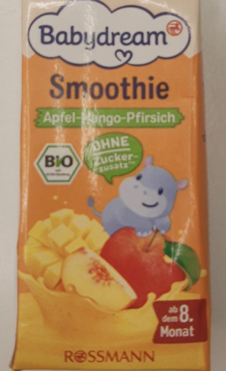 Fotografie - Bio Smoothie Apfel-Mango-Pfirsich Babydream