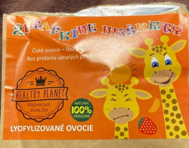 Fotografie - Lyofilizované ovocie Žirafkine maškrty Healthy Planet