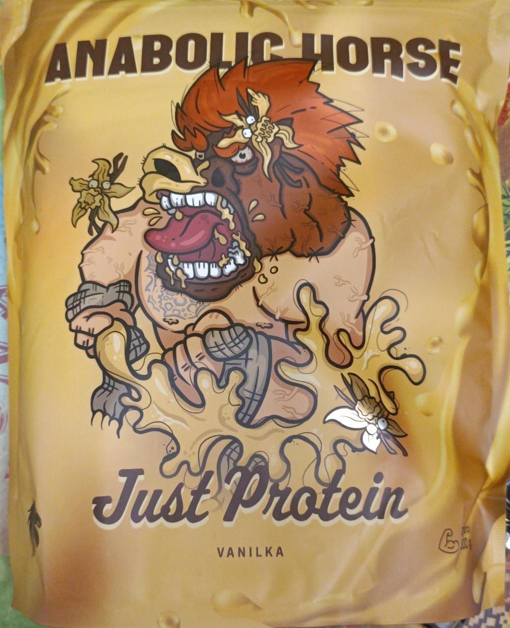 Fotografie - Just protein vanilka Anabolic Horse