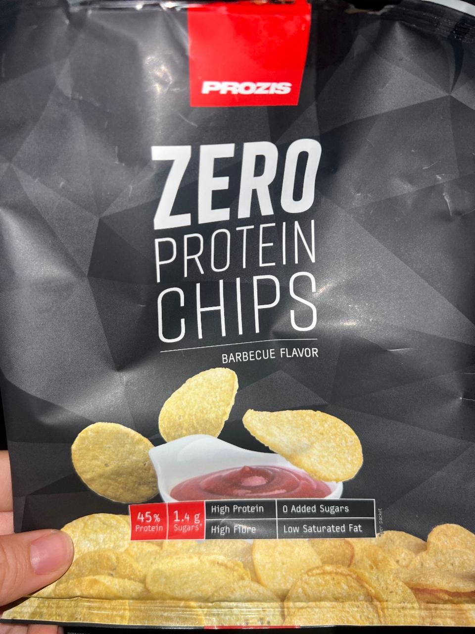 Fotografie - Zero Protein Chips Barbecue flavor Prozis