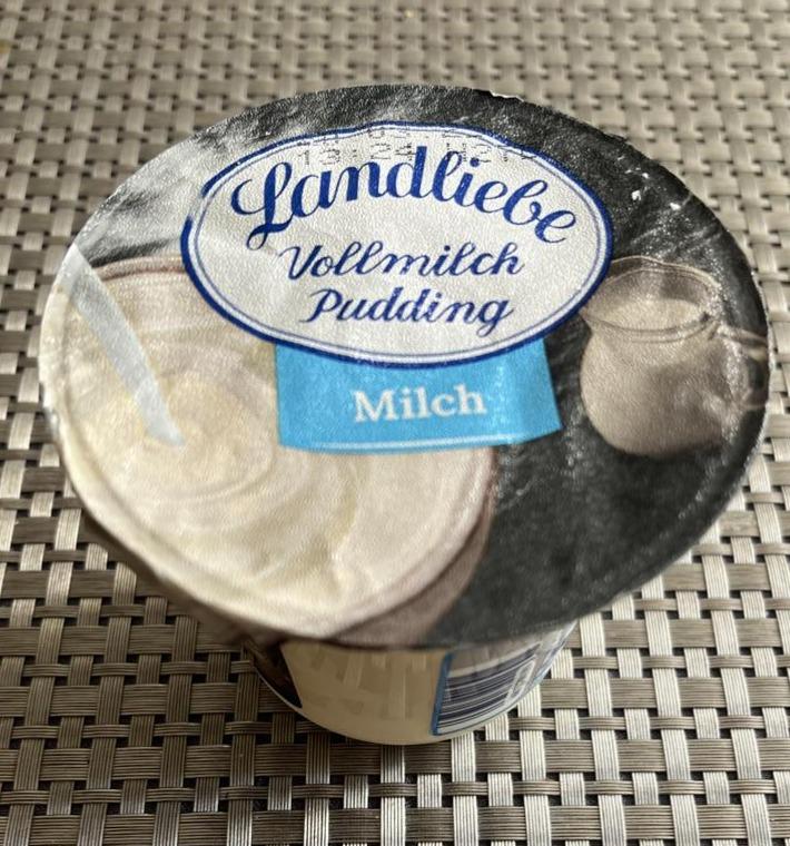 Fotografie - Vollmilch Pudding Milch Landliebe