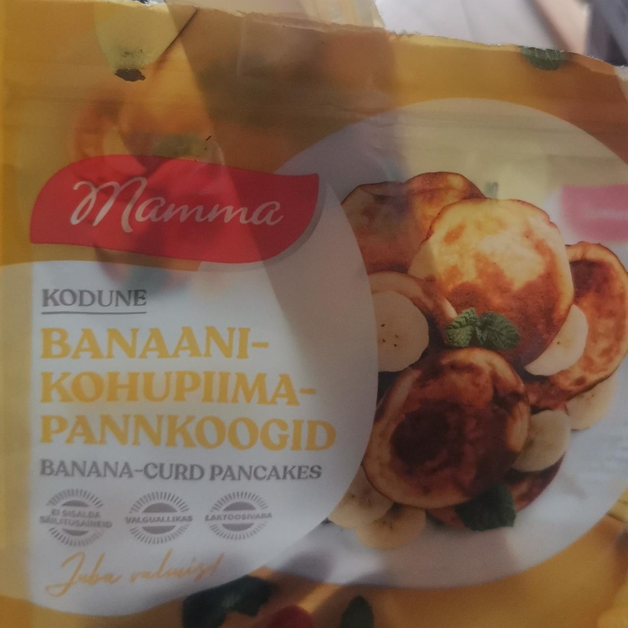 Fotografie - Banaani-kohupiima-pannkoogid Mamma