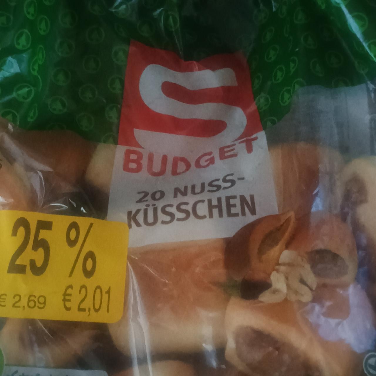 Fotografie - 20 Nuss-Küsschen S Budget