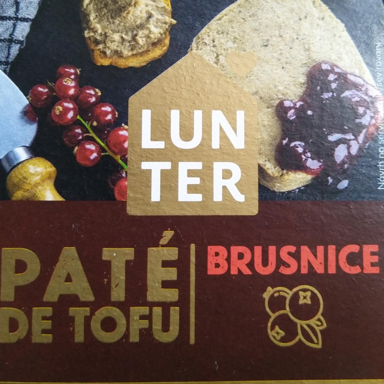 Fotografie - Paté De Tofu Brusnice Lunter