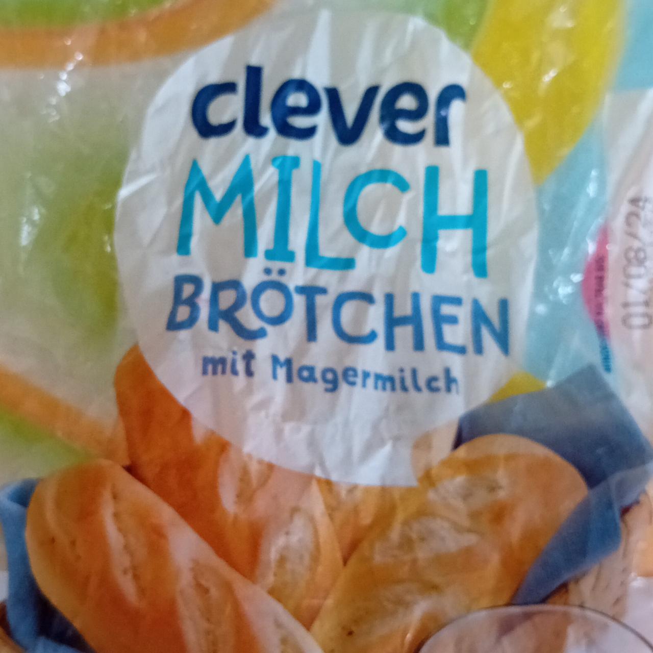 Fotografie - Milchbrötchen mit magermilch Clever