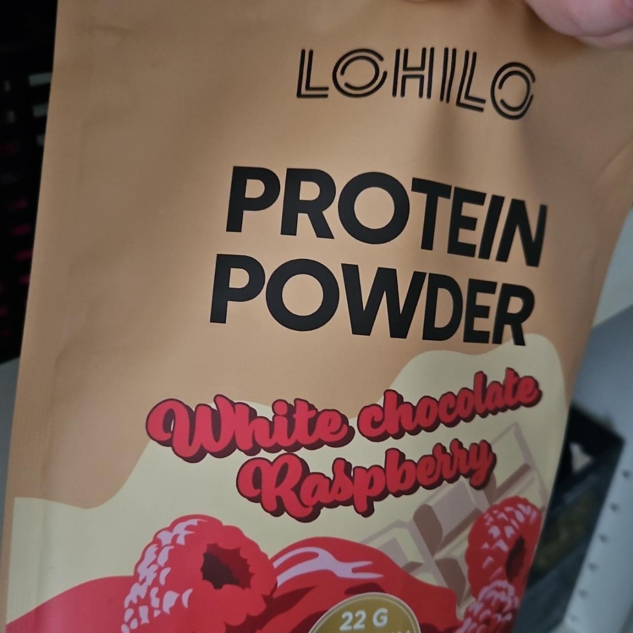 Fotografie - Lohilo protein power White chocolate Raspberry