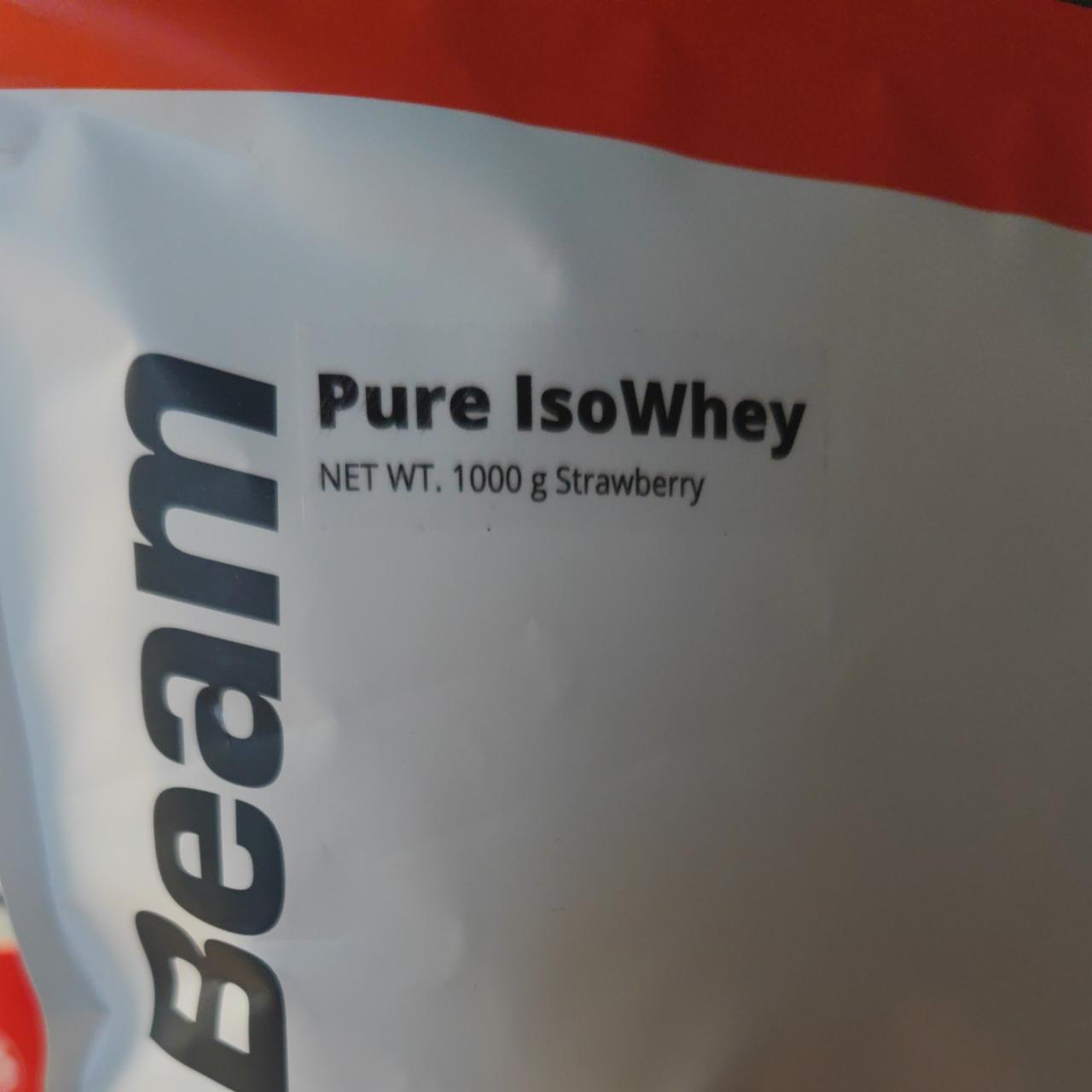 Fotografie - Pure IsoWhey Strawberry GymBeam