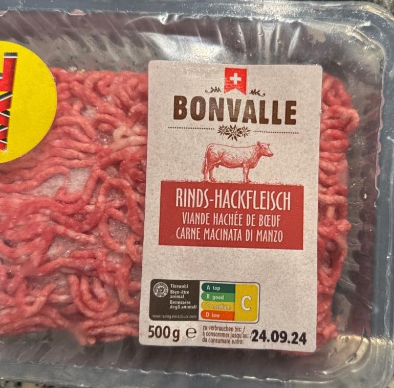 Fotografie - Rinds-Hackfleisch Bonvalle