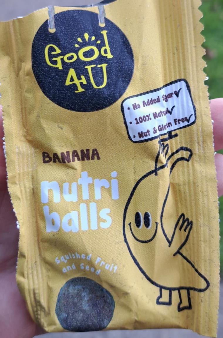 Fotografie - Banana nutri balls Good 4U