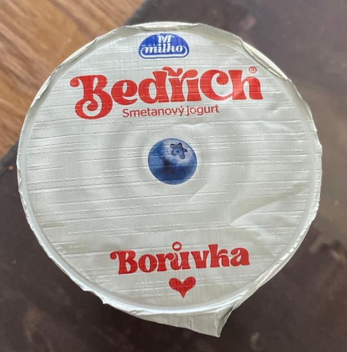 Fotografie - Bedřich Smetanový jogurt Boruvka Milko