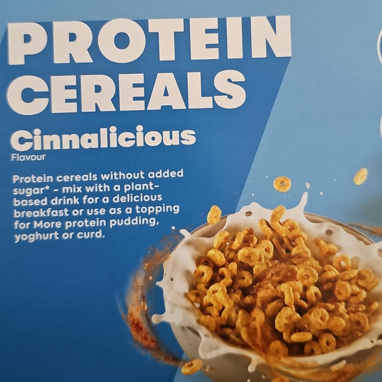 Fotografie - Protein Cereals Cinnalicious More nutrition