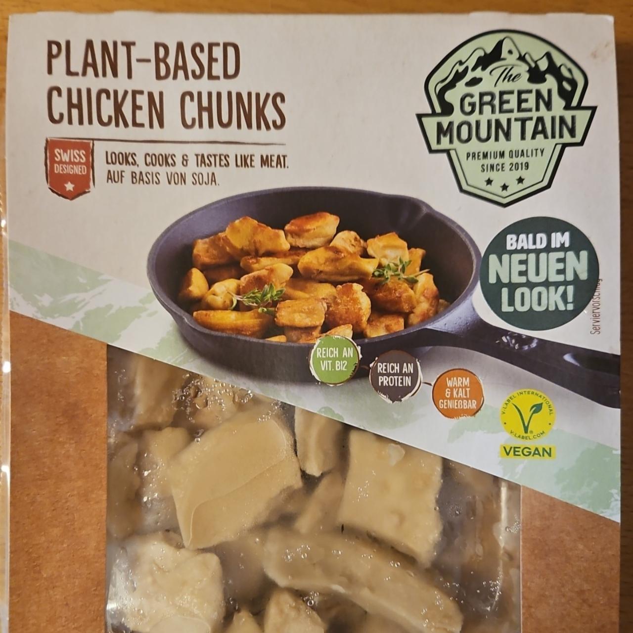 Fotografie - Plant-based chicken chunks Green Mountain