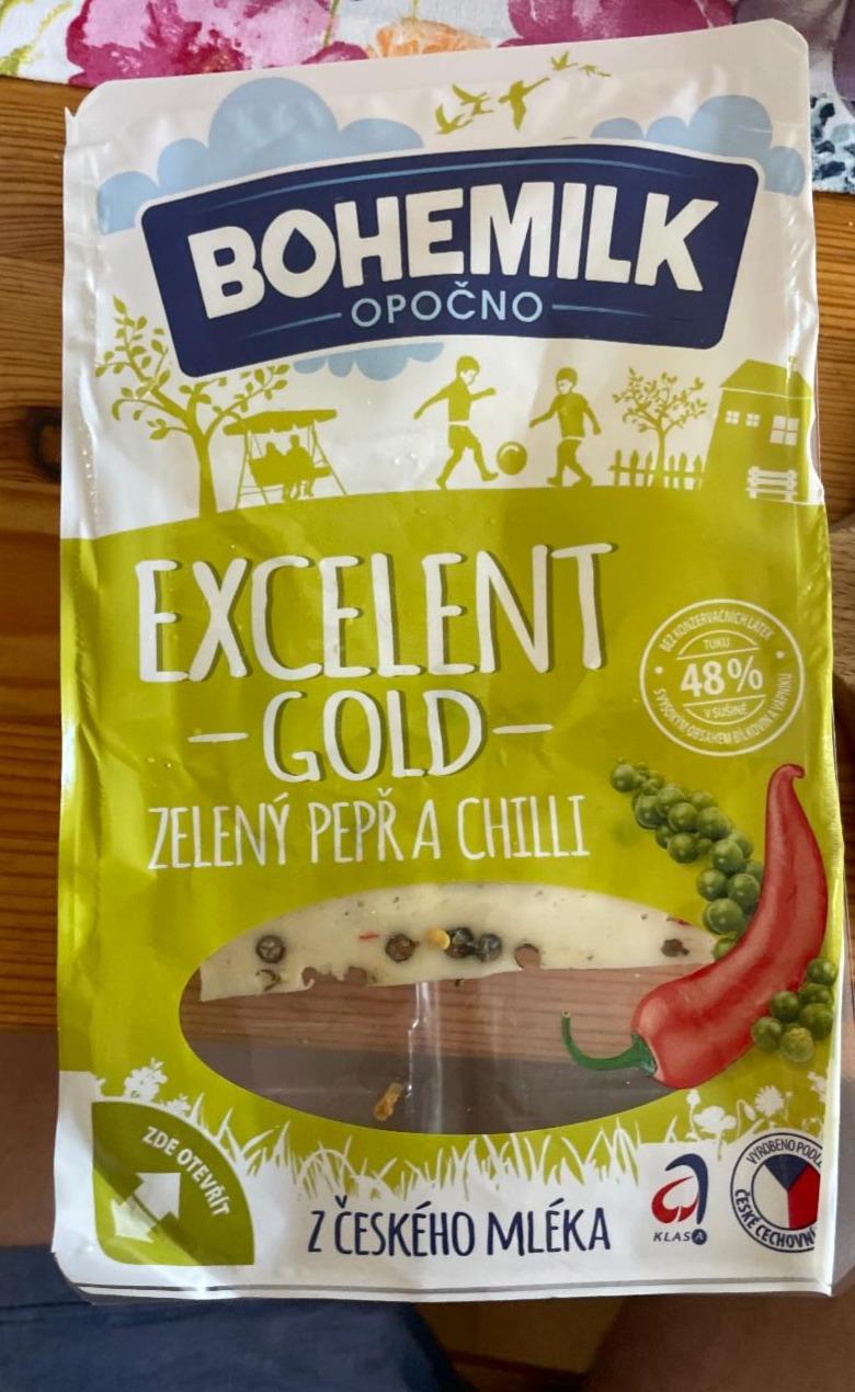 Fotografie - Excelent gold zelený pepř a chilli Bohemilk