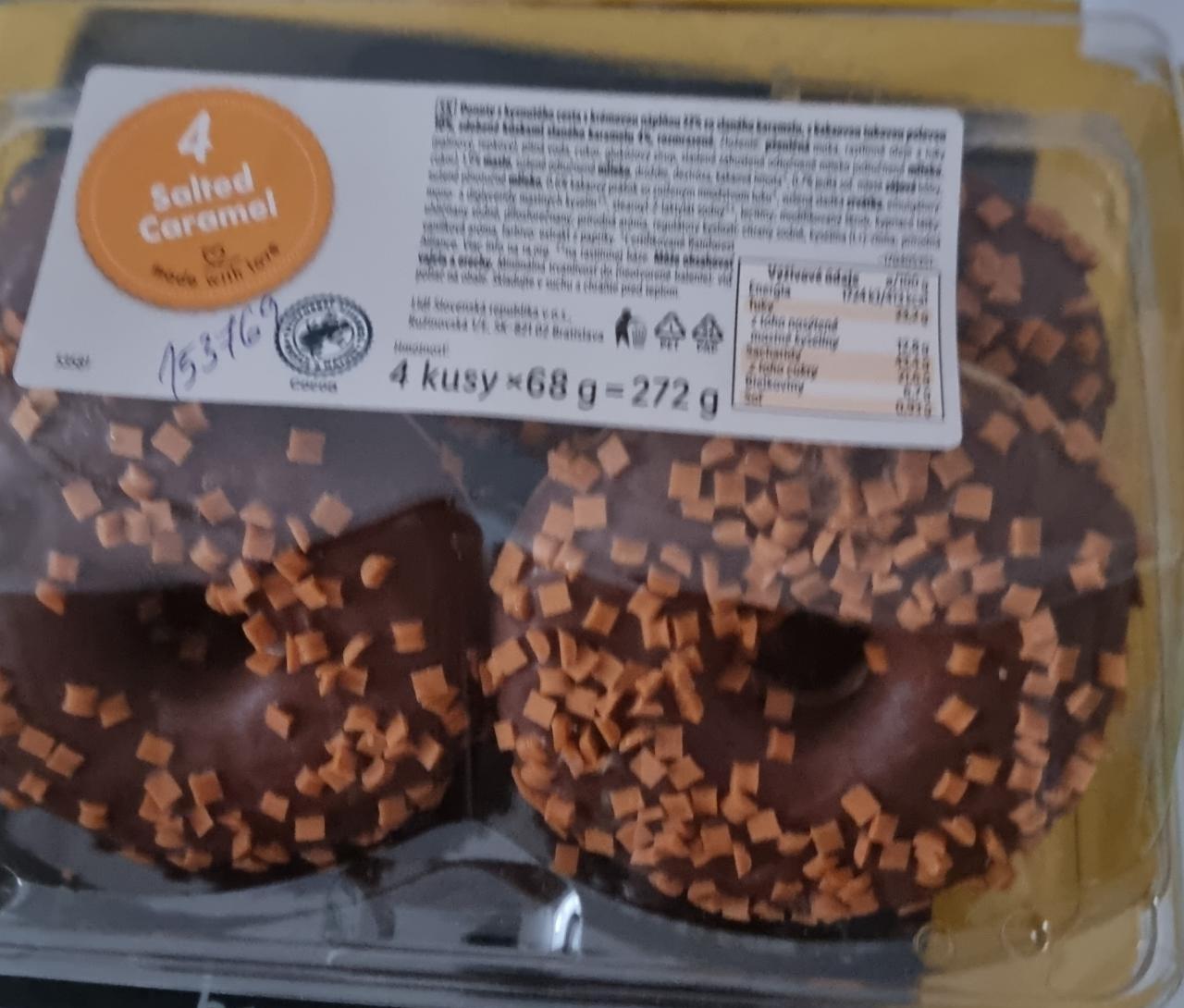 Fotografie - donuty salted caramel Lidl