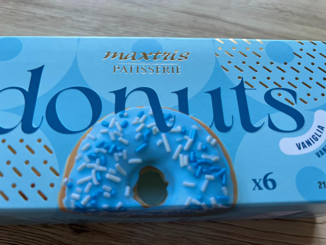 Fotografie - Dnuts vaniglia Maxtris