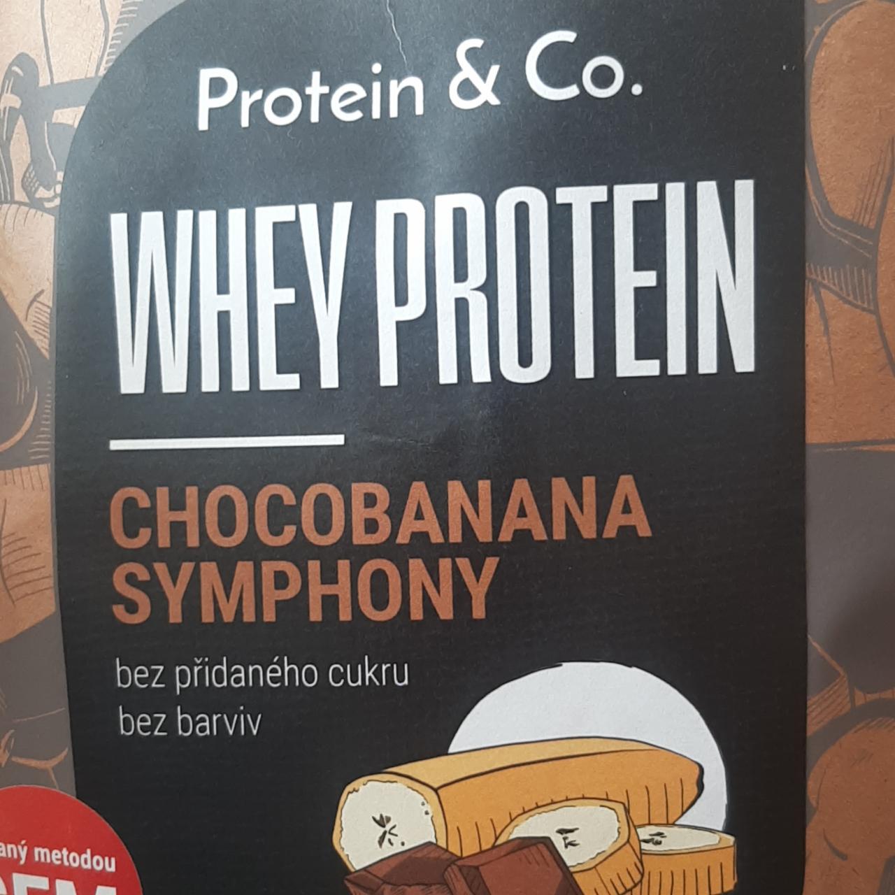 Fotografie - Whey Protein Chocobanana Symphony Protein & Co.