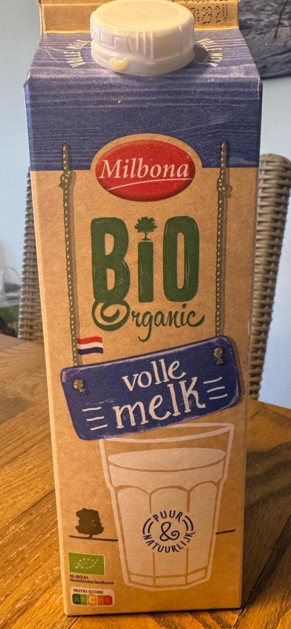 Fotografie - Volle melk Bio Organic Milbona