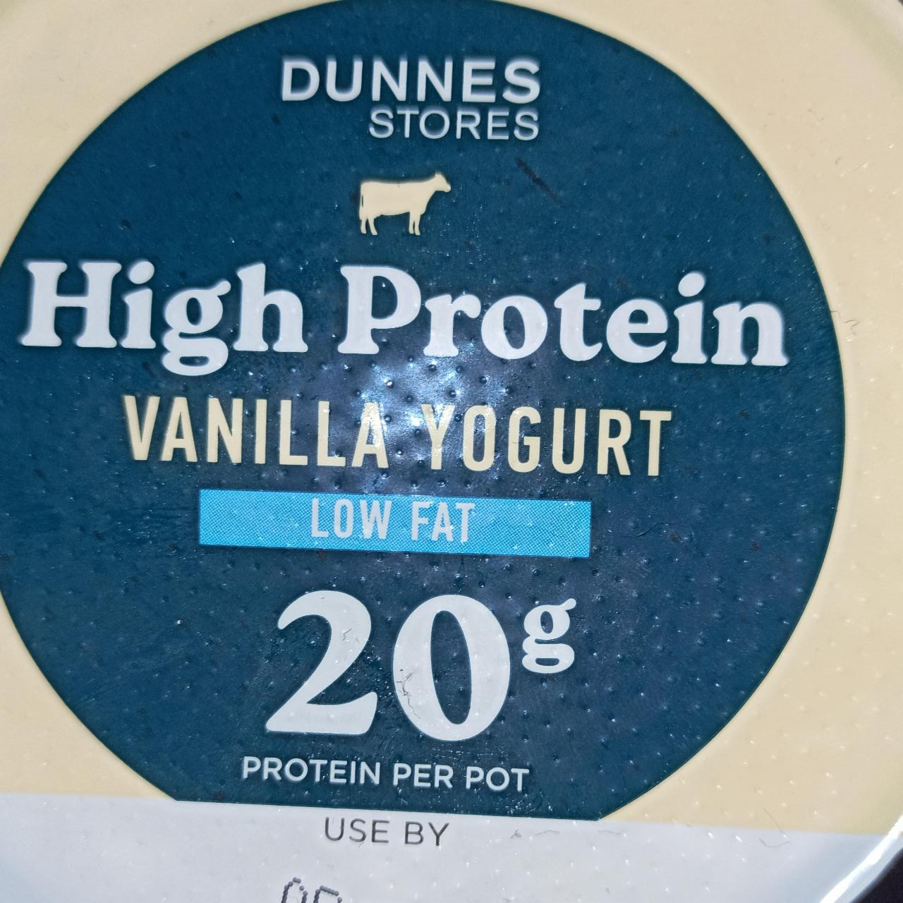 Fotografie - High protein vanilla yogurt Dunnes stores