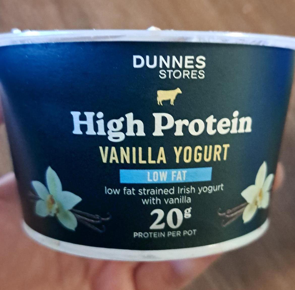 Fotografie - High Protein Vanilla Yogurt Dunnes stores