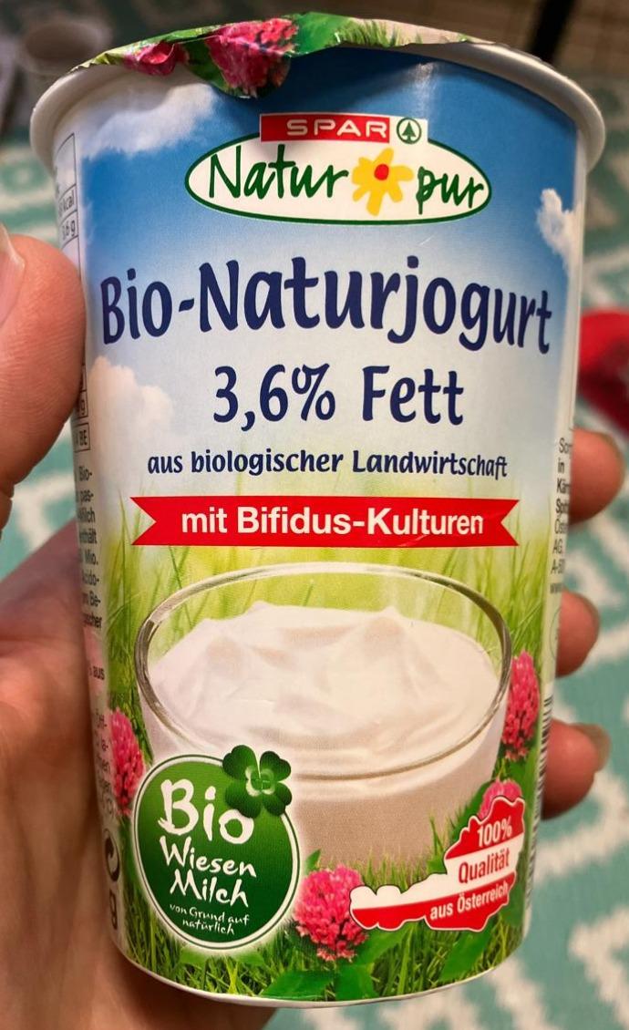 Fotografie - Bio Naturjogurt 3,6% fett Spar Natur pur