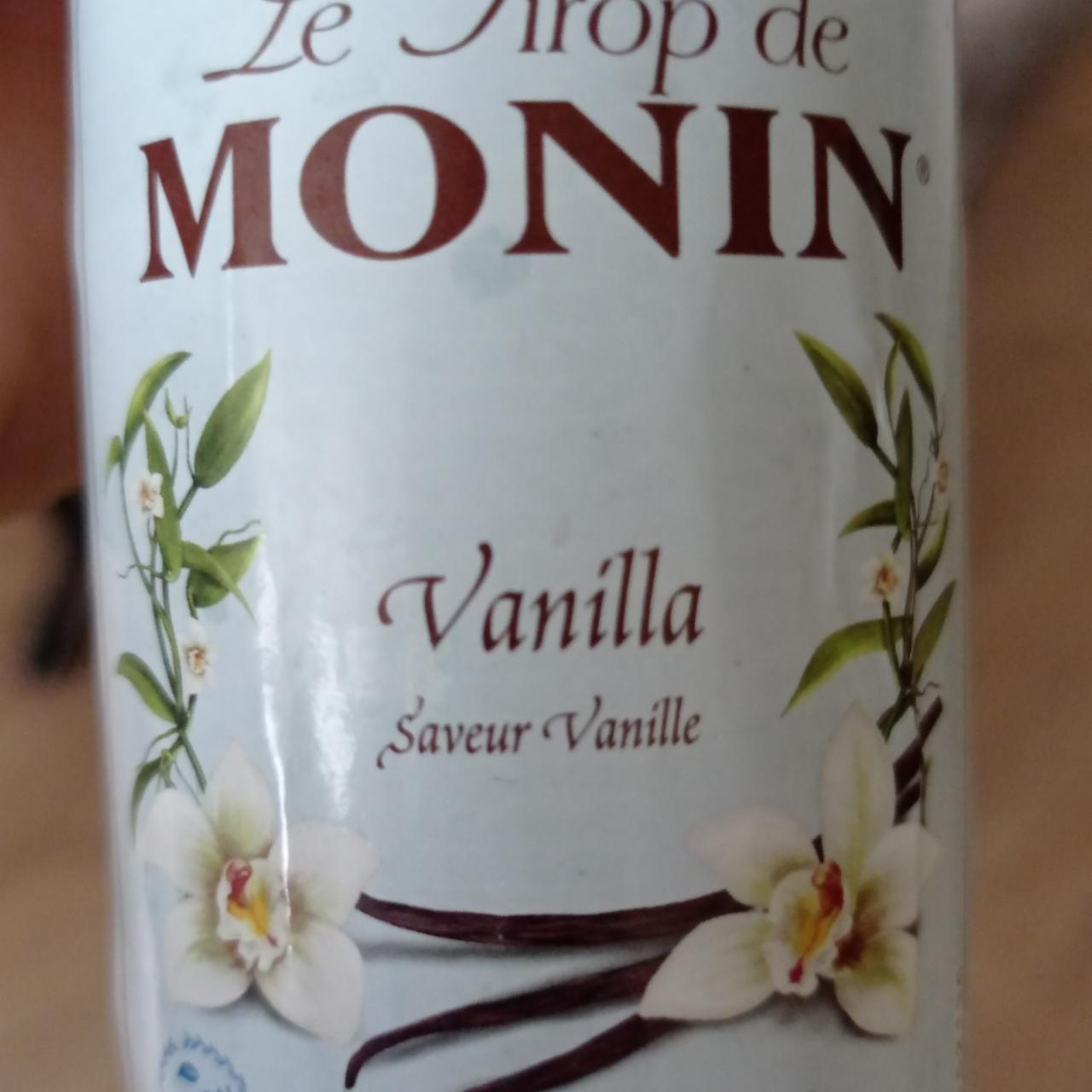 Fotografie - Le Sirop de Monin Vanilla