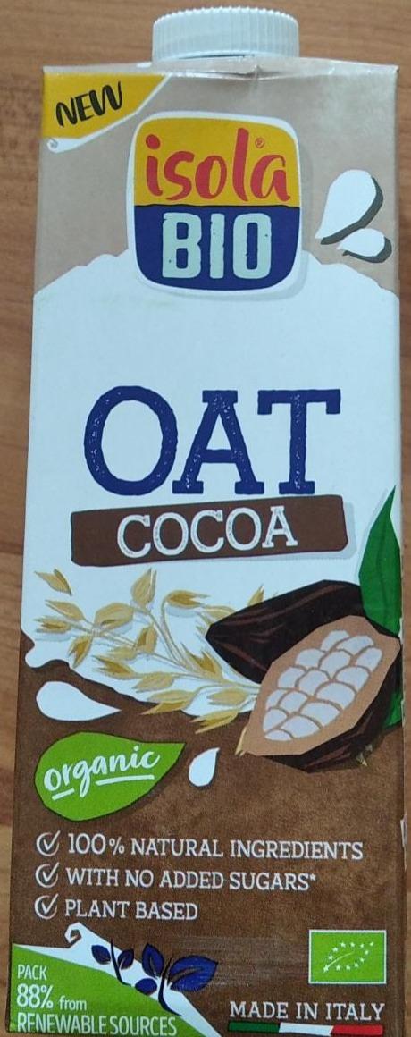 Fotografie - Oat cocoa Isola Bio