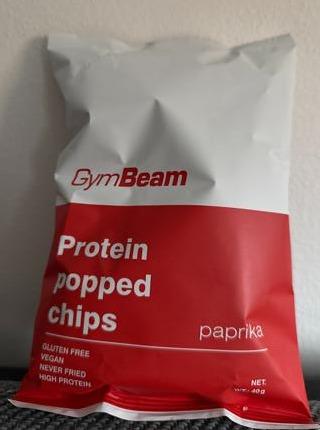 Fotografie - Protein Popped Chips paprika GymBeam