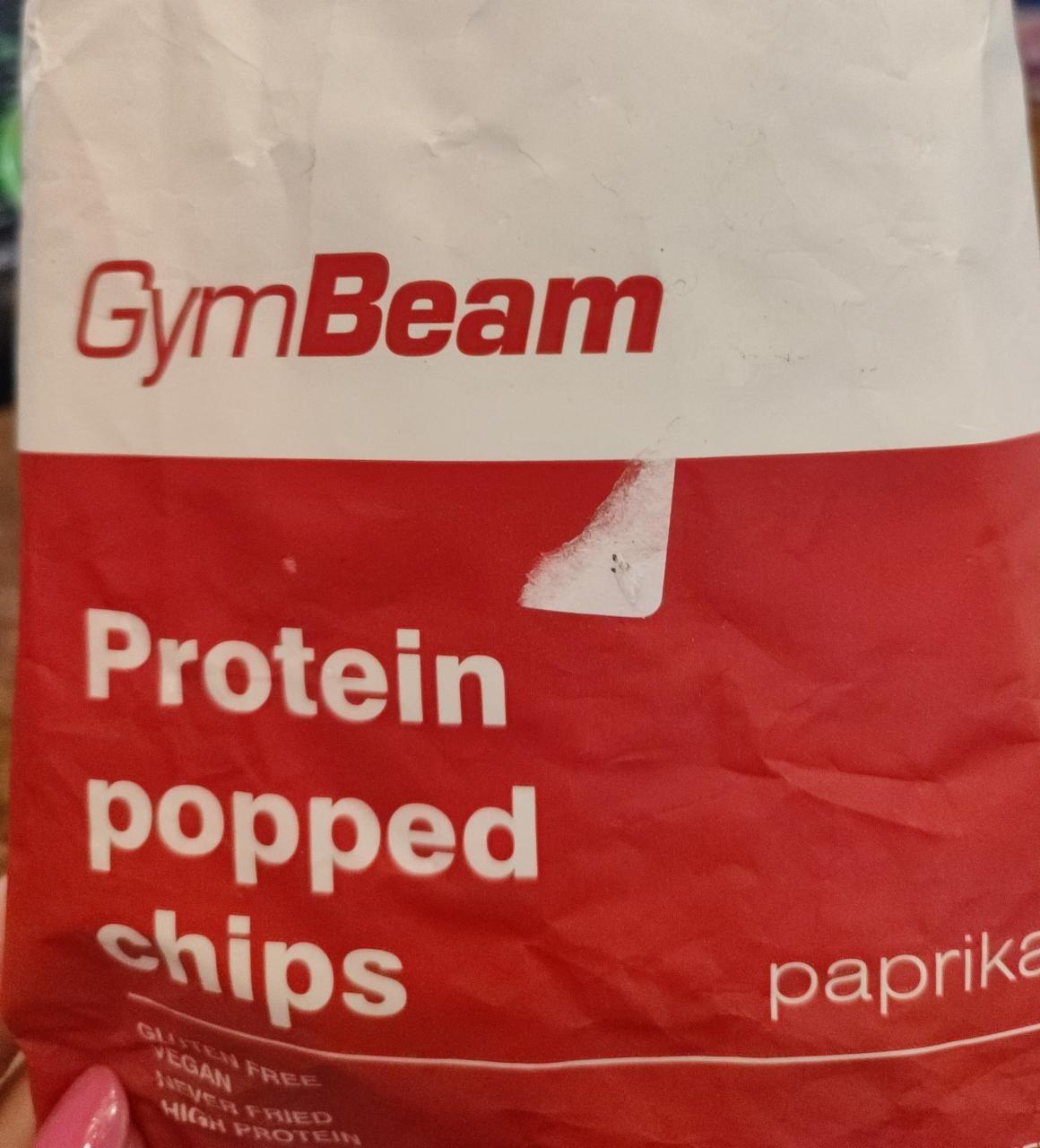 Fotografie - Protein Popped Chips paprika GymBeam