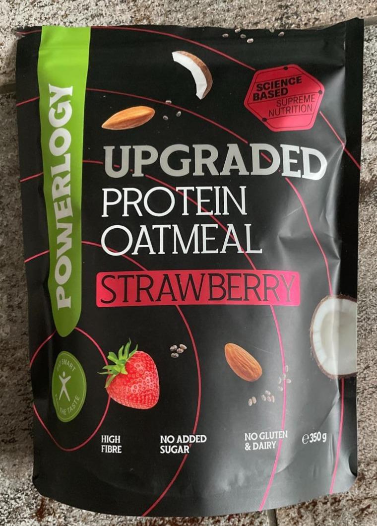 Fotografie - Upgraded Protein Oatmeal strawberry Powerlogy