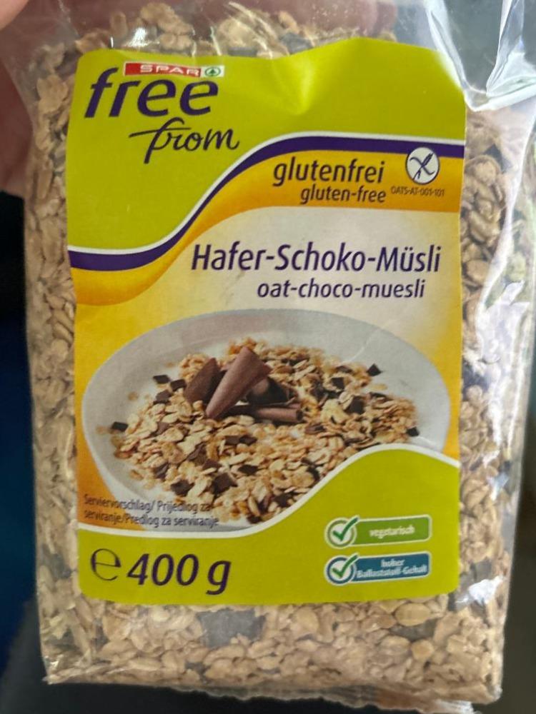 Fotografie - Hafer-Schoko-Müsli Spar free from