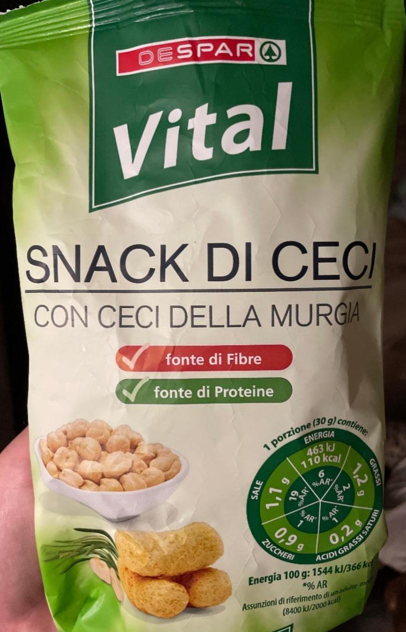 Fotografie - Snack Di Ceci DeSpar Vital