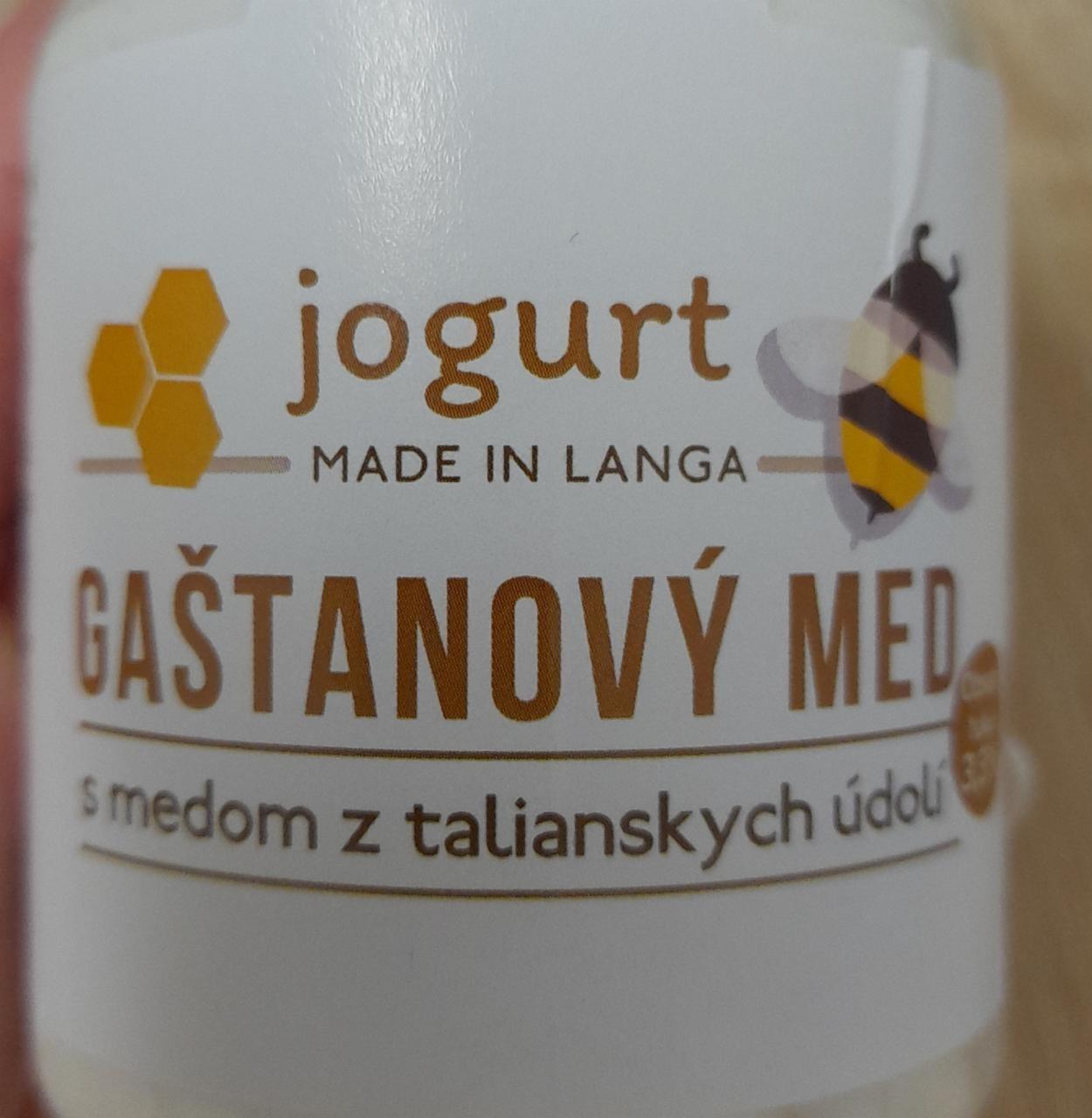 Fotografie - Gaštanový med jogurt Made In Langa