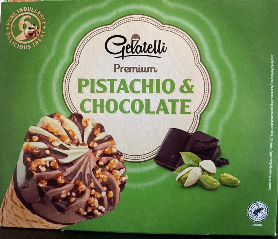 Fotografie - Pistachio & Chocolate Gelatelli Premium