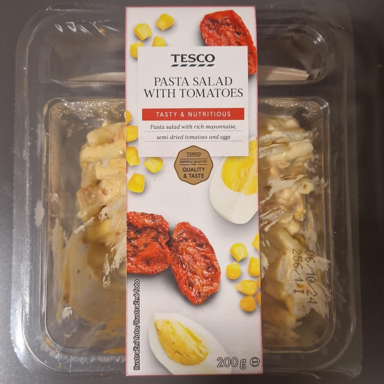 Fotografie - Pasta salad with tomatoes Tesco