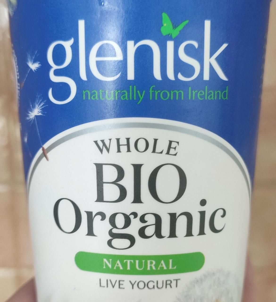 Fotografie - Glenisk Whole Bio Organic natural live yogurt