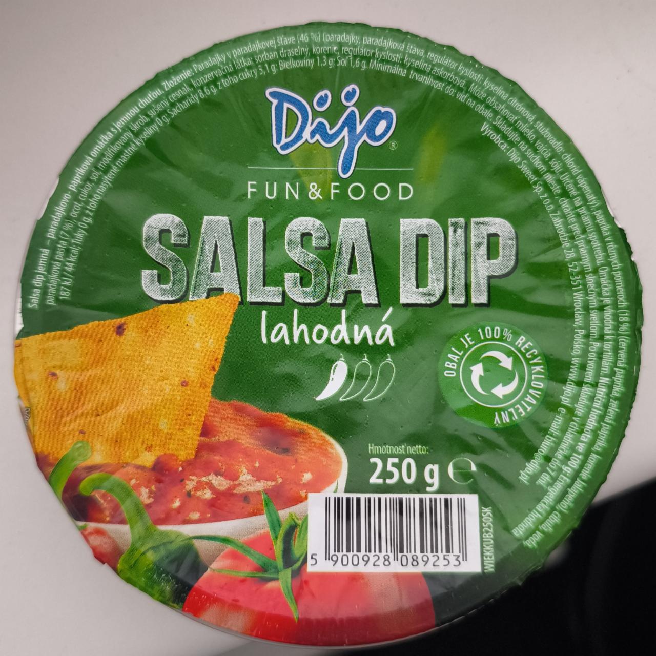 Fotografie - Salsa Dip lahodná Dijo