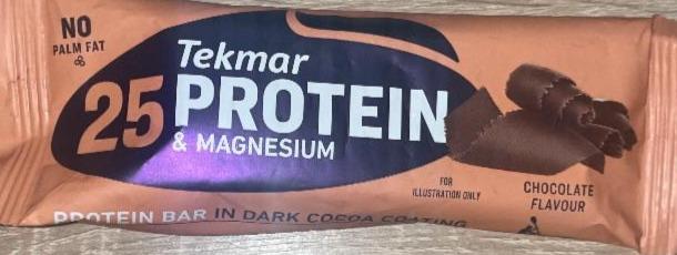 Fotografie - Tekmar Protein sport bar in cocoa Chocolate flavour 25 %