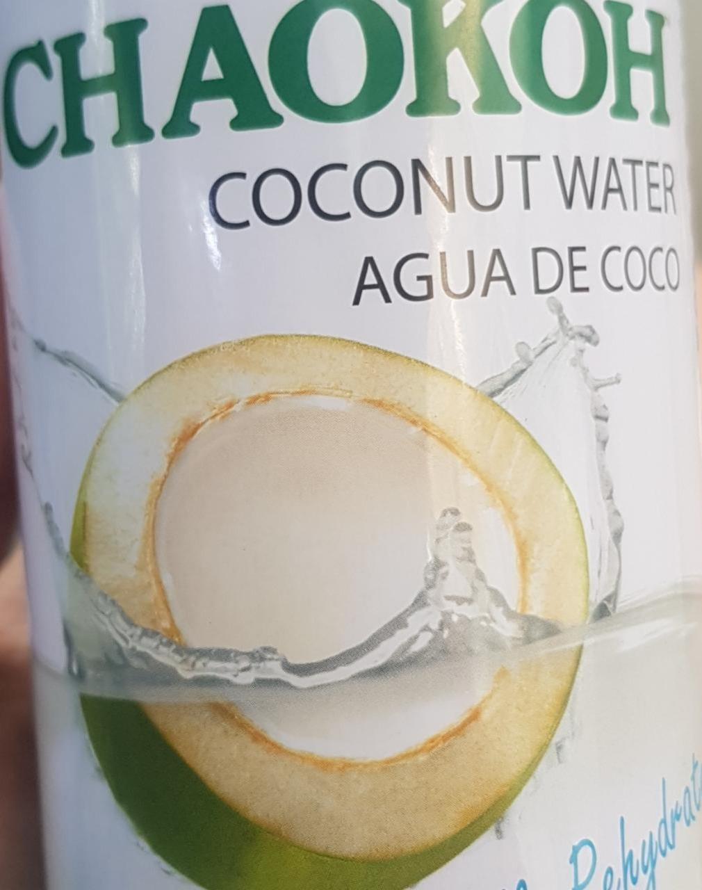 Fotografie - Coconut water Chaokoh