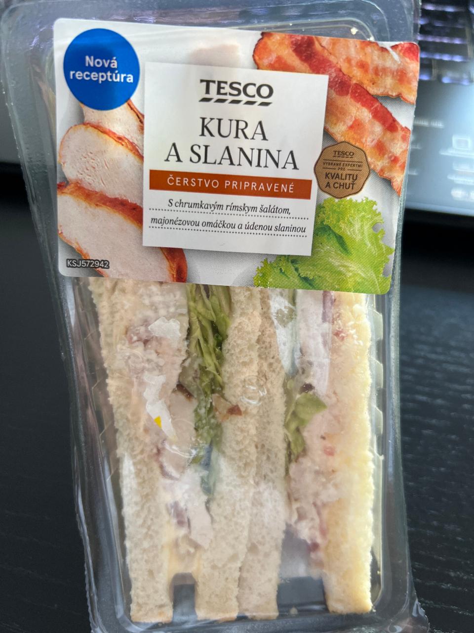 Fotografie - Kura a slanina Tesco