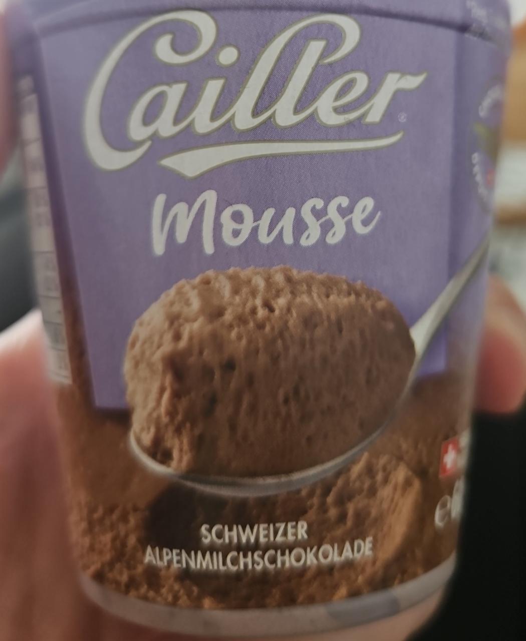 Fotografie - Cailler mousse